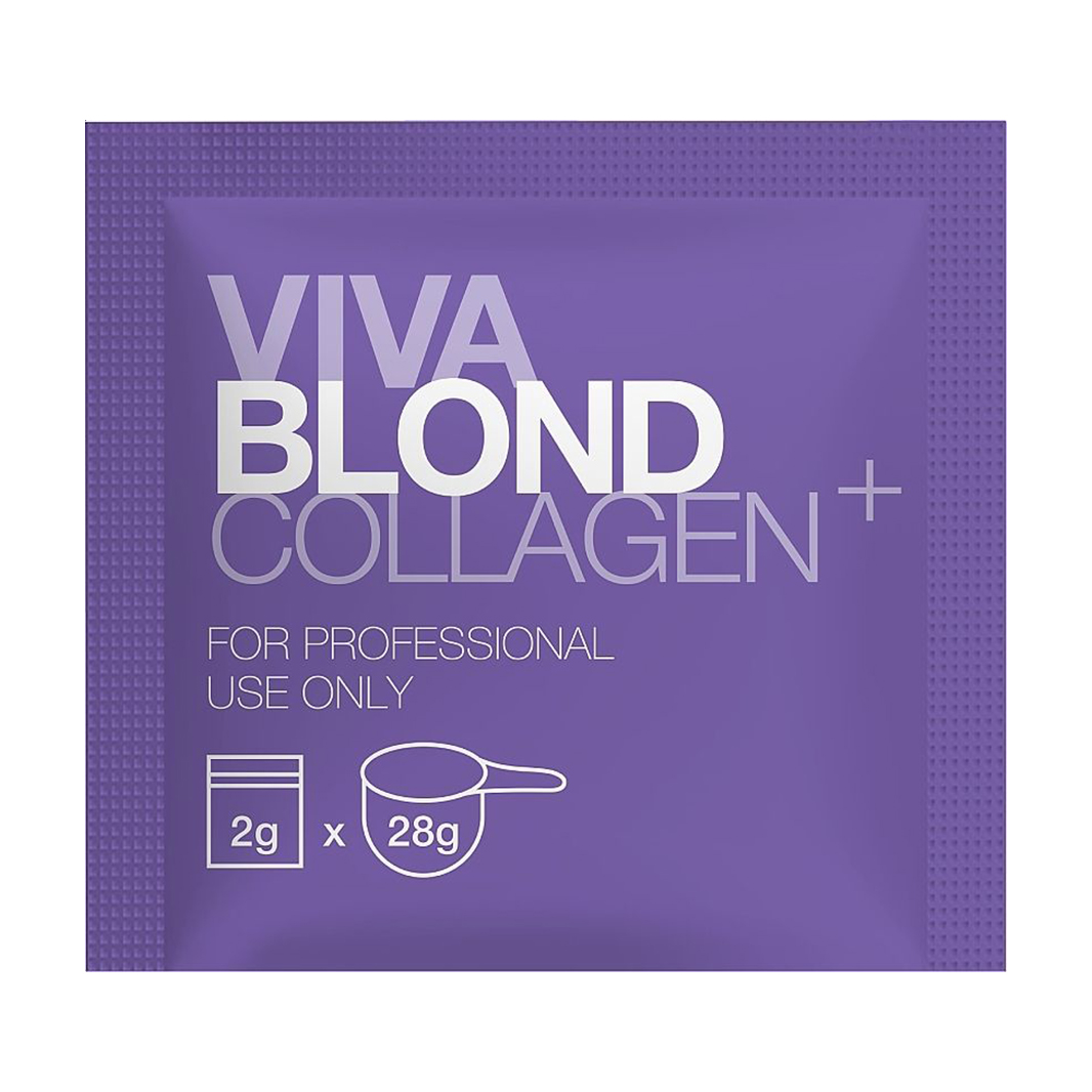 Колагенова пудра для волосся Unic Viva Blond Collagen+, 2 г (саше)